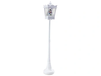 Retro vianočná lampa CM25289DE-WH, 185 cm, biela - A