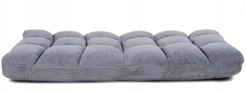 Polohovacie kreslo HV10355GR, šedé, 105 x 57 x 15 cm - A