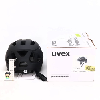Cyklistická prilba uvex Stride, čierna matná, 56-59 cm