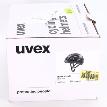 Cyklistická prilba uvex Stride, čierna matná, 56-59 cm