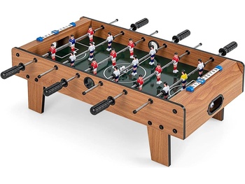 Mini stolný futbal UY10044BN, 69 x 60 x 24 cm, hnedý - B