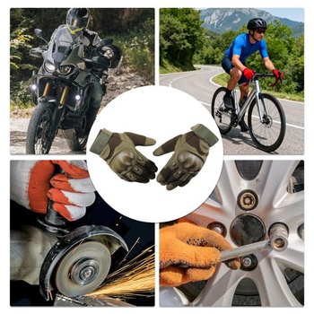 1 pár motocyklových rukavíc, celoprstové motocyklové rukavice s dotykovou obrazovkou pre MTB,