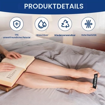 Tréningový pás na rozťahovanie prstov na Hallux Valgus, 5 kusov, korekcia Hallux Valgus, tréningový pás