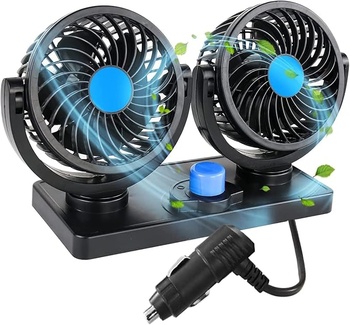 Ventilátor do auta Chaohua čierny
