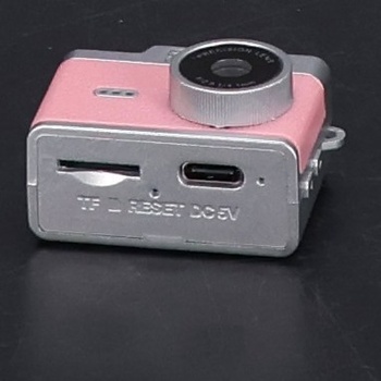 Mini kamera prívesok TABKSOLA S150 ružový