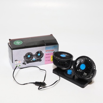 Ventilátor do auta Chaohua čierny