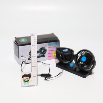 Ventilátor do auta Chaohua černý