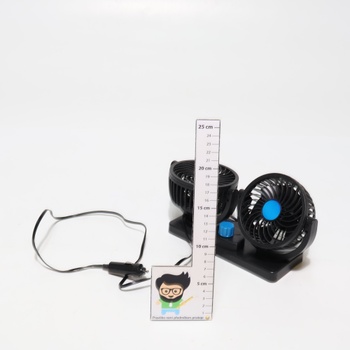 Ventilátor do auta Chaohua čierny
