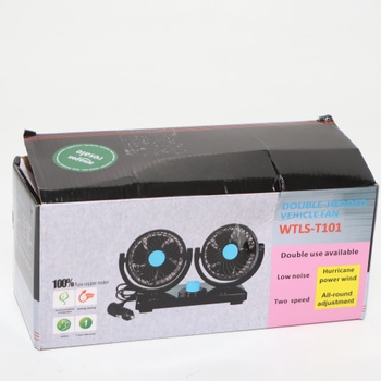 Ventilátor do auta Chaohua černý