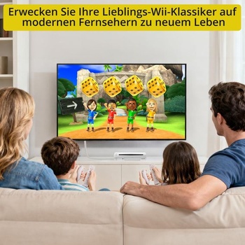 PROZOR Wii HDMI adaptér 1080P Wii na HDMI prevodník 1,2 m pre Nintendo Wii, Wii U, HD TV, monitor