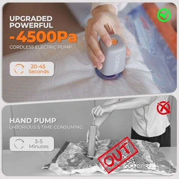 Vakuová pumpa Vacbird bezdrátová 4500 Pa