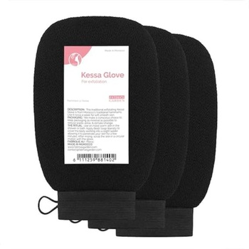 Fatima's Garden Exfoliačné rukavice Kessa - Prírodné…