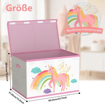 Úložný box na hračky s vekom VERONLY