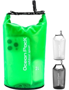 Vodeodolný vak Dry Bag, 20L 10L 5L 2L, vodotesný batoh s ramenným popruhom, plávanie, kúpanie, pláž,