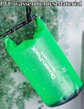 Vodeodolný vak Dry Bag, 20L 10L 5L 2L, vodotesný batoh s ramenným popruhom, plávanie, kúpanie, pláž,