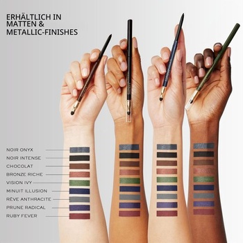 Lancôme Le Stylo Waterproof, vodeodolná očná linka 2 v 1, 1,2 g, odtieň 02 Noir Intense