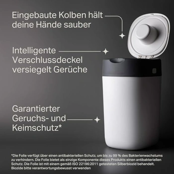 Pleny Tommee Tippee Twist and Click Advanced s 2 náhradními kazetami, zaručená ochrana proti