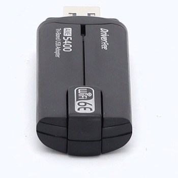 Výkonný WiFi 6 E AX5400 Mbps WiFi Dongle, trojpásmový 6GHz/5GHz/2,4GHz WiFi adaptér pre PC, USB WiFi
