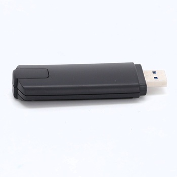 Výkonný WiFi 6 E AX5400 Mbps WiFi Dongle, trojpásmový 6GHz/5GHz/2,4GHz WiFi adaptér pre PC, USB WiFi