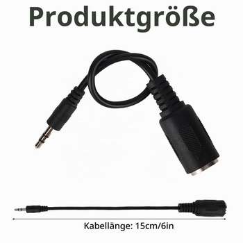 Adaptér MIDI typu A na 3,5 mm jack, 2 ks, 15 cm