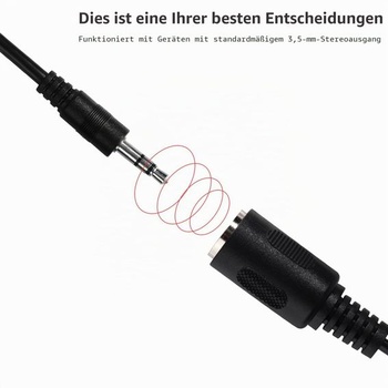 Adaptér MIDI typu A na 3,5 mm jack, 2 ks, 15 cm