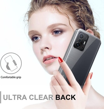 Puzdro na telefón pre Xiaomi 13 Pro 5G, priehľadné silikónové puzdro so vstavanou ochranou