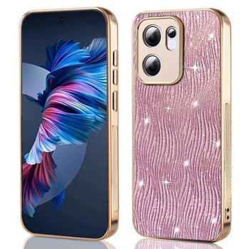 Púzdro na telefón pre Oppo Reno13 F/Reno 13F/Reno13 FS 5G, kožené púzdro s módnou a lesklou