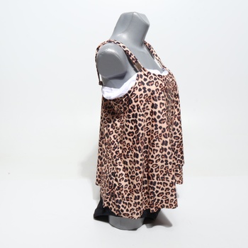 Dámske plavky RXRXCOCO leopard XL
