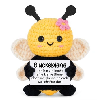 Gleevara Pocket Hug Pozitivní včelka, talisman pro štěstí…