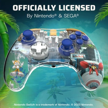 PDP REALMz Drátový LED Podsvícený Pro Controller: Ocásky pro Nintendo Switch a Nintendo Switch -