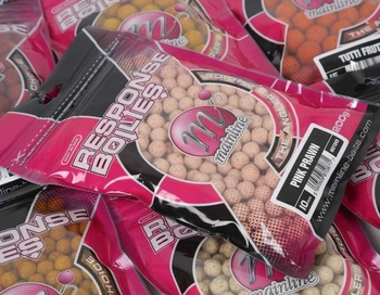 MAINLINE Trvanlivost Boilies Losos a Krevety 15 mm 450 gr.