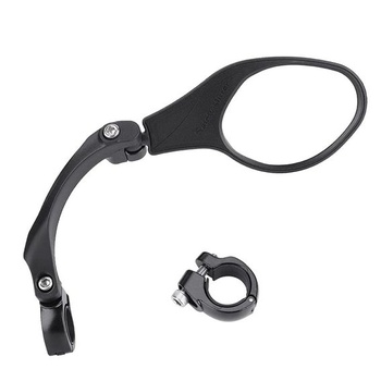 360° nastaviteľné spätné zrkadlo na bicykel, nerezová oceľ, 22,2 mm, pre cestné bicykle
