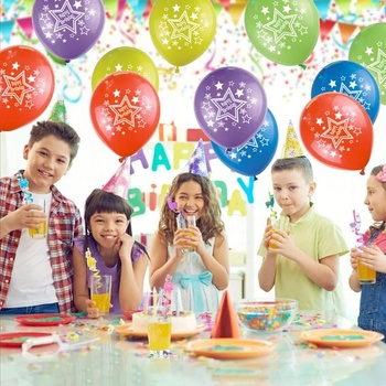 20 balónikov k narodeninám, 12-palcové zosilnené narodeninové balóniky, farebné narodeninové balóniky,