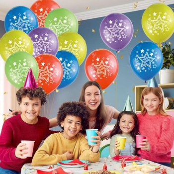 20 balónikov k narodeninám, 12-palcové zosilnené narodeninové balóniky, farebné narodeninové balóniky,