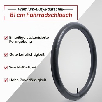 Duše 24x1,50/1,75 40/47-507, duše jízdního kola 24 palců 24x1,50 24x1,65 24x1,75 vhodná pro