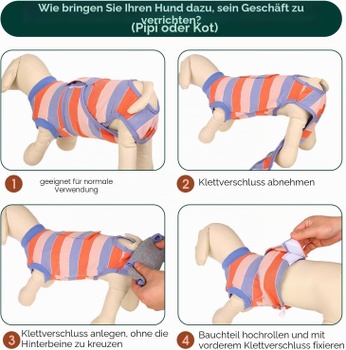 Ochranný obleček pre psov Kuoser Body, veľ. S