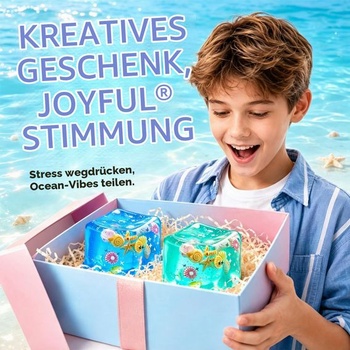 Squishy Cube, 2 kusy protistresovej loptičky Squishy Cube pre dospelých