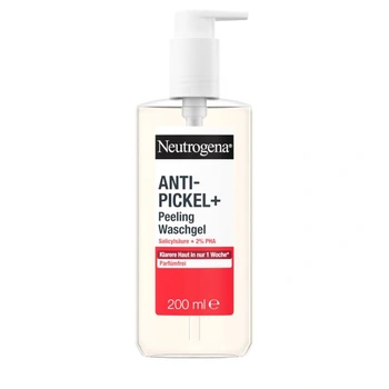 Neutrogena Anti-Blemish+ exfoliační čisticí gel, 200 ml (1…