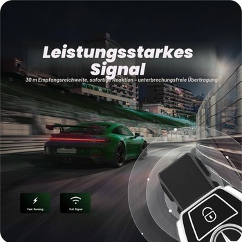 Silikonový kryt klíče pro Mercedes Benz A C B V Class GLA GLC CLA fialovo-stříbrný 2 tlačítka