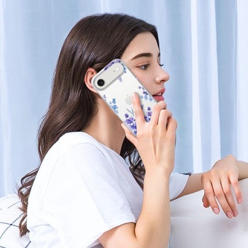 Elegantní květinový kryt na telefon kompatibilní s iPhone 17 Air 6,5 palce 5G 2025, ultratenký