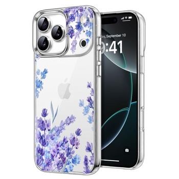 Elegantný kvetinový kryt na telefón kompatibilný s iPhone…