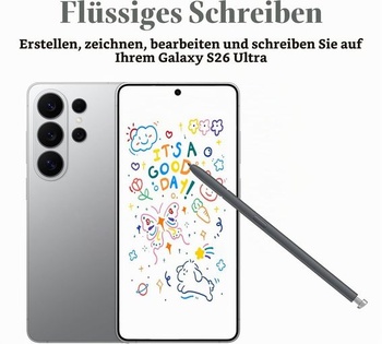 Náhradné pero S26 Ultra pre Samsung Galaxy S26 Ultra S Pen (EJ-PS948BSEGCN) strieborná tieňovaná