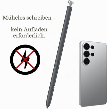 Náhradní pero S26 Ultra pro Samsung Galaxy S26 Ultra S Pen (EJ-PS948BSEGCN) stříbrná stínovaná