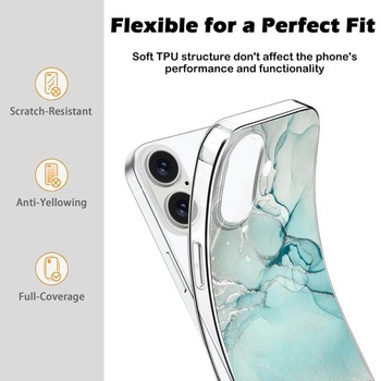 Elegantní pouzdro na telefon kompatibilní s iPhone 17 6,3 palce 5G 2025, ultratenké silikonové TPU