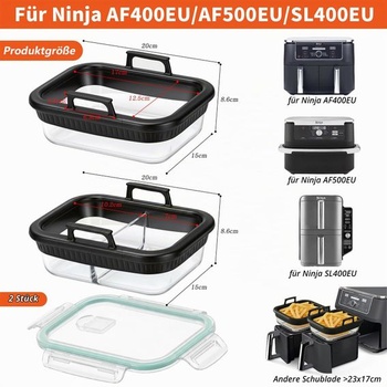 Dve zapekacie misy zo skla Simpolor