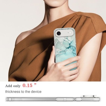 Elegantný kryt na telefón kompatibilný s iPhone 17 Air 6,5 palca 5G 2025, ultratenký silikónový
