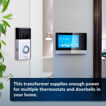 Newhouse Hardware 40TR 24 V 40 VA kabelový transformátor pro zvonek pro napájení více chytrých