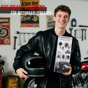 Držiak na helmu PUERSI na stenu - 2 ks otočný o 180 ° záves na helmu pre motocykel, cyklistiku, preteky,