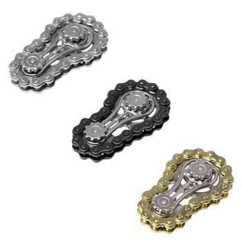 3dielna kovová reťazová prevodová reťaz Fidget Spinner
