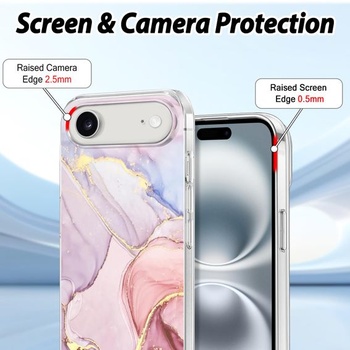 Elegantný kryt na telefón kompatibilný s iPhone 17 Air 6,5 palca 5G 2025, ultratenký silikónový